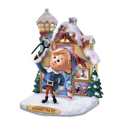 Rudolph The Red-Nosed Reindeer Hermey The Elf Sculpture