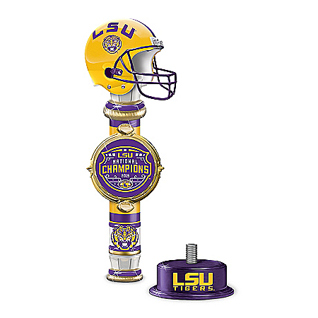 2019 Football National Champions LSU Sculpted Tap Handle