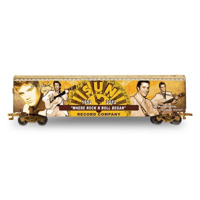 Elvis Presley Sun Records Commemorative Train Car