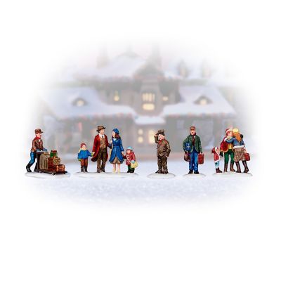 Whistlestop Junction Christmas Village Accessory Set