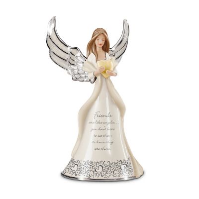 Friends Are Like Angels Musical Figurine Gift