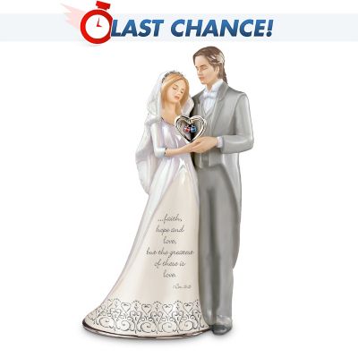 I Do Bride And Groom Figurine