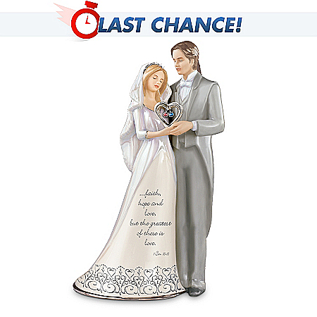 I Do Bride And Groom Figurine