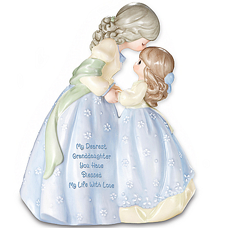 Precious Moments Collectible My Dearest Granddaughter Musical Figurine