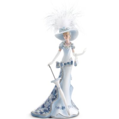 Thomas Kinkade Elizabeth's Promenade In Serenity Figurine