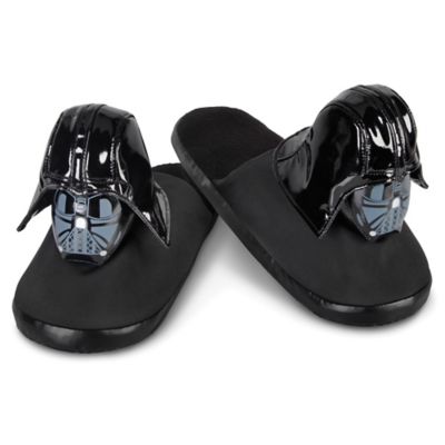 darth vader slippers mens