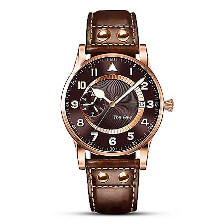 Men's 22K Rose Gold-Plated Watch: Battle Of Britain 70th Anniversary