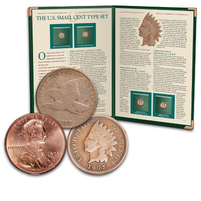 U.S. Small Cent Types Collectible Coins