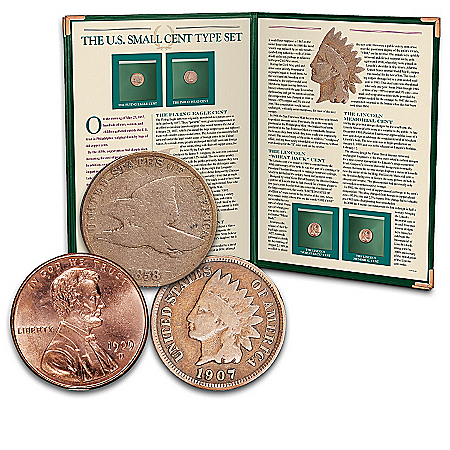 U.S. Small Cent Types Collectible Coins