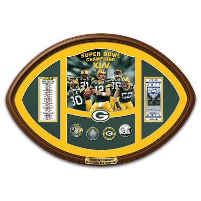 Green Bay Packers Super Bowl XLV Champions Official Coin Set