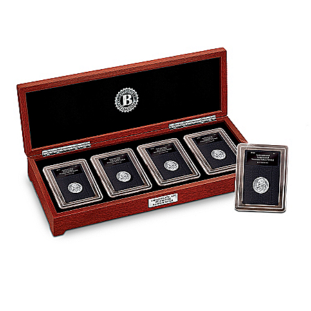 Coins: The Complete Set Of Wartime Silver Nickels Coin Set