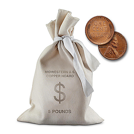 The U.S. Lincoln Penny Canvas Bag
