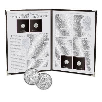 The 20th Century U.S. Silver Quarter Type Coin Set