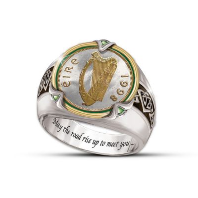 Irish Coin Men's Ring