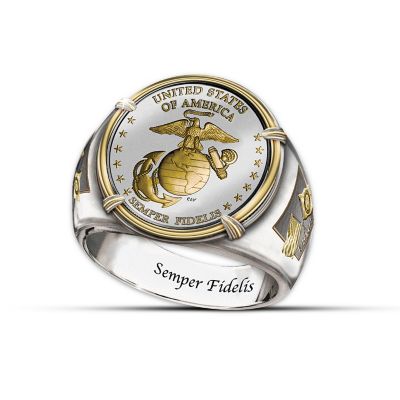 Mens Ring: The USMC Commemorative Proof Ring