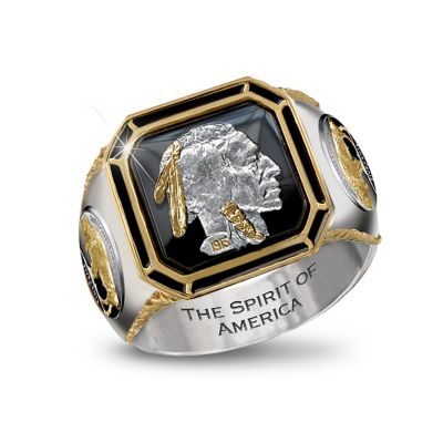 Mens Ring: The Spirit Of America Ring