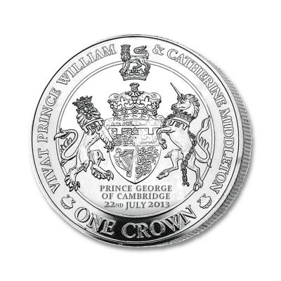 Coin: The New Royal Prince Silver Crown Coin