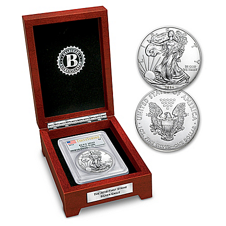 First Strike 2016 American Eagle Silver Bullion Dollar Coin