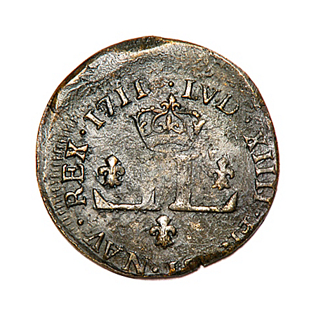 The PCGS 1711 New World Hoard French Colonial Mousquetaire Coin