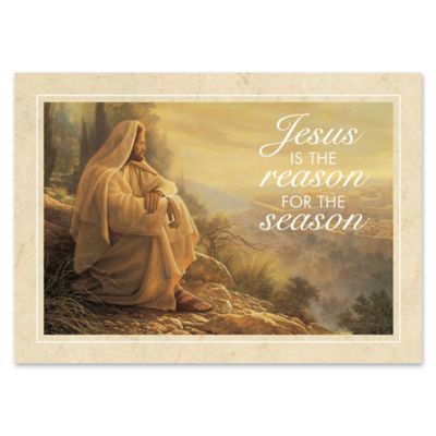 Season of Jesus Personalized Holiday Cards