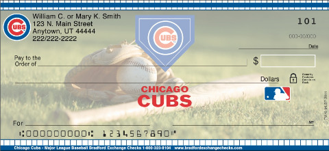 Chicago Cubs Checks