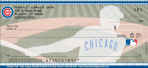 Chicago Cubs Checks