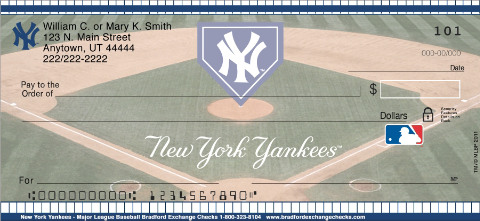 New York Yankees Checks