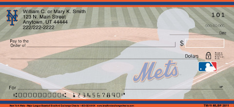 New York Mets Checks