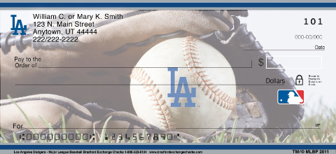 Los Angeles Dodgers MLB Checks