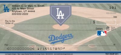 Los Angeles Dodgers MLB Checks