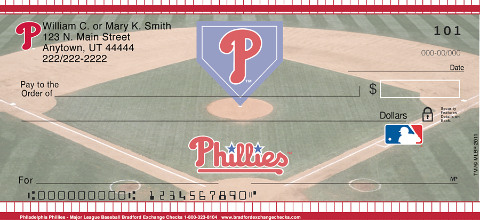 Philadelphia Phillies MLB Checks