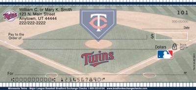 Minnesota Twins Personal Check Designs
