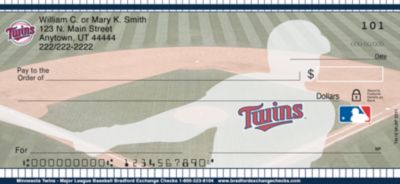 Minnesota Twins Personal Check Designs