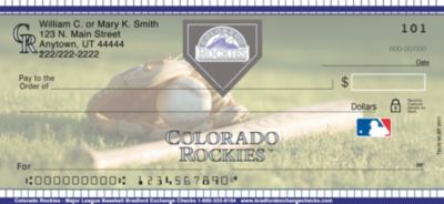 Colorado Rockies(TM) MLB(R) Personal Checks