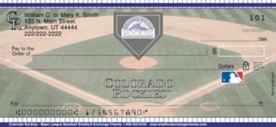 Colorado Rockies MLB Checks