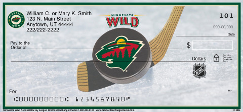 Minnesota Wild(R) NHL(R) Personal Checks