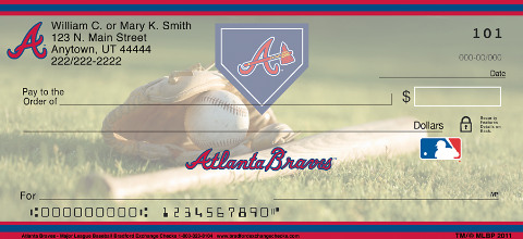 Atlanta Braves Checks