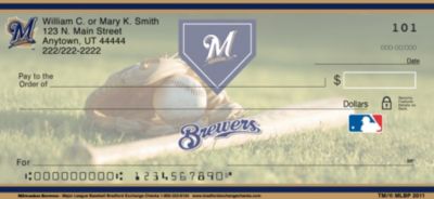 Milwaukee Brewers(TM)  MLB(R) Personal Checks