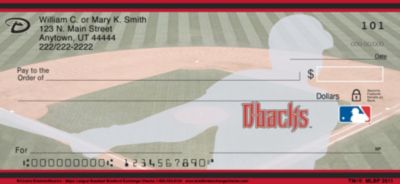 Arizona Diamondbacks MLB Personal Checks