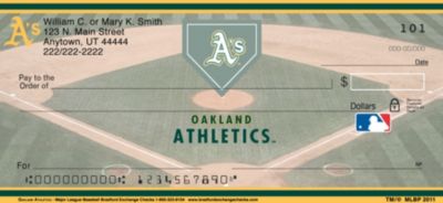 Oakland Athletics MLB Checks