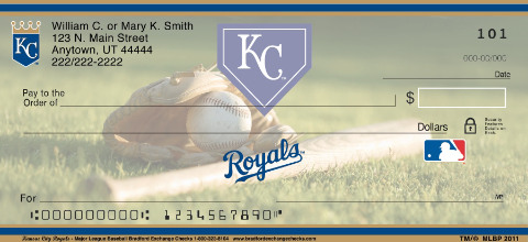 Kansas City Royals MLB Checks