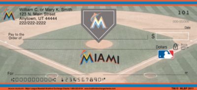 Miami MLB Marlins Checks