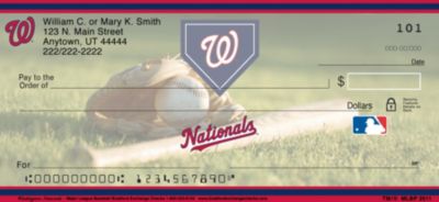 Washington Nationals(TM) MLB&reg Personal Checks
