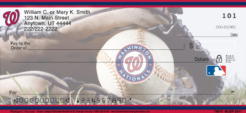 Washington National MLB Checks