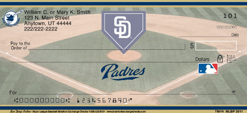 San Diego Padres Checks