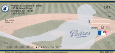 San Diego Padres Checks