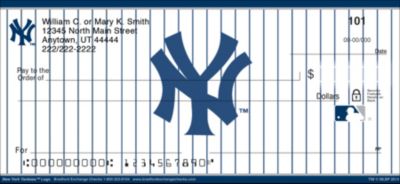 New York Yankees(TM) MLB® Logo Personal Checks