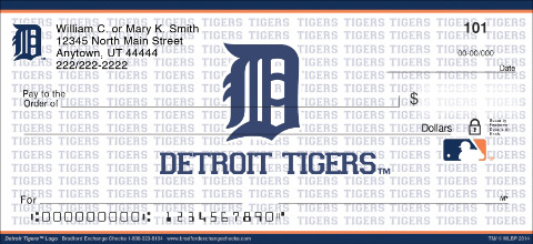Detroit Tigers Checks