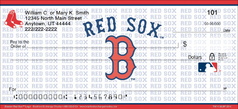 Boston Red Sox Checks