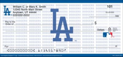 Los Angeles Dodgers MLB Checks